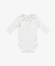 Tink Ruffle One-piece, Rose Piping