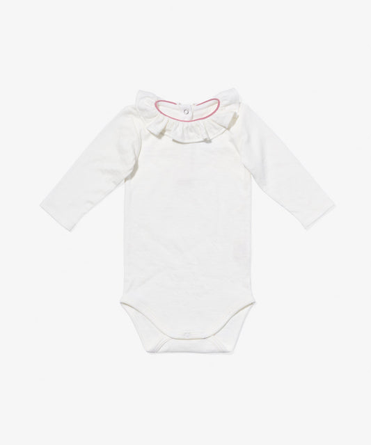 Tink Ruffle One-piece, Rose Piping