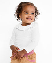 Tink Ruffle One-piece, Rose Piping