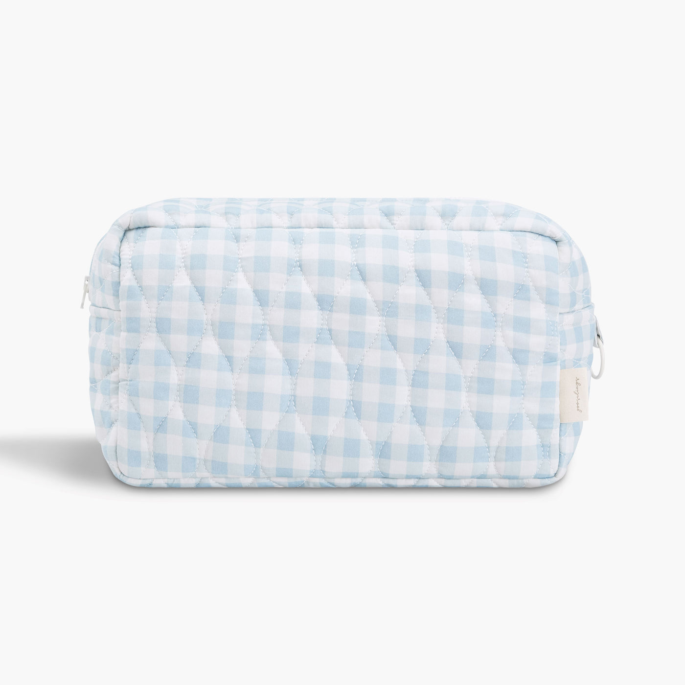 Toiletry Pouch - Blue Gingham