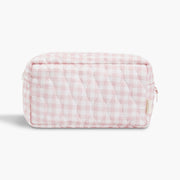 Toiletry Pouch - Pink Gingham