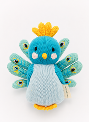 Violet the Peacock - Tuckling Knit Doll
