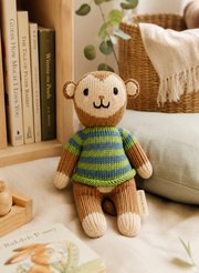 Marlow the Monkey - Tuckling Knit Doll