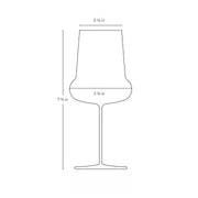 Ghost Zero Belly White Wine Glass