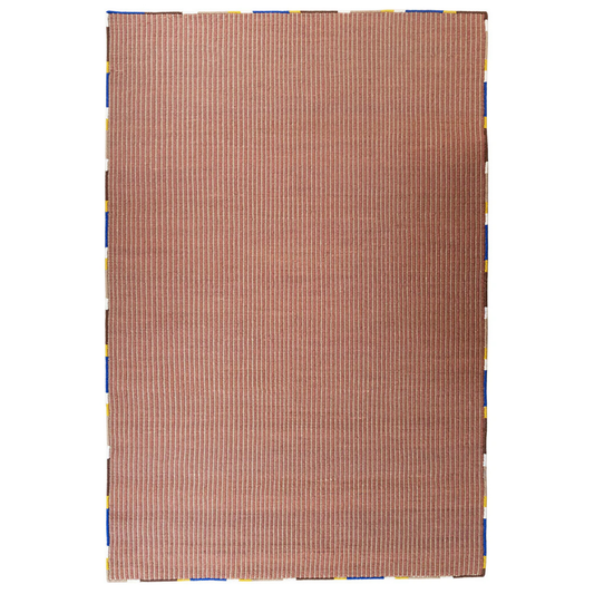Handwoven Flatweave Wool Rug