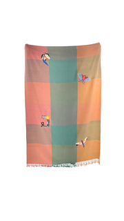 Handwoven Merino Wool Throw 48' 76 In
