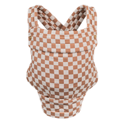 The Monarch Carrier - Mocha Check