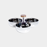 Spiga Stainless Steel Condiment Set