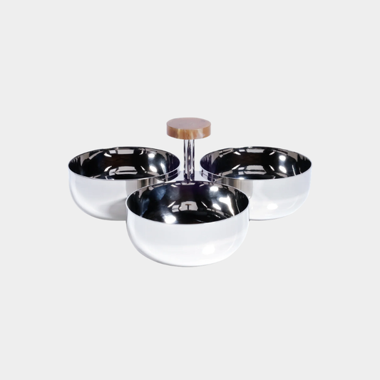 Spiga Stainless Steel Condiment Set