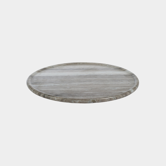 Crema Marfil Marble Lazy Susan