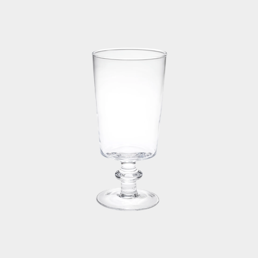 Palmilla Mouth Blown Glass Hurricane, 5.25" x 10.75"