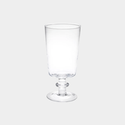Palmilla Mouth Blown Glass Hurricane, 5.25" x 10.75"