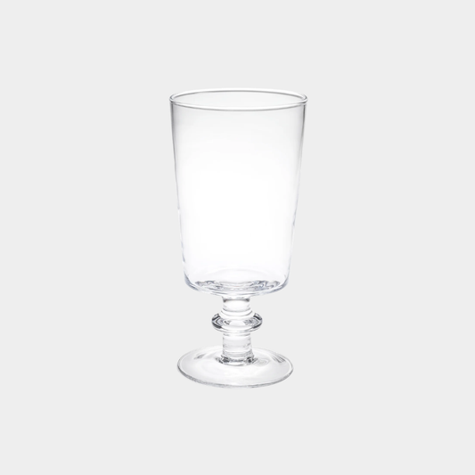 Palmilla Mouth Blown Glass Hurricane, 5.25" x 10.75"