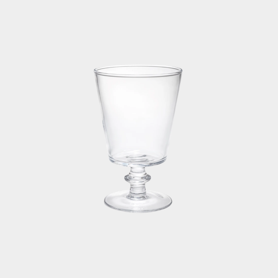 Palmilla Mouth Blown Glass Hurricane, 5.5" x 8.75"