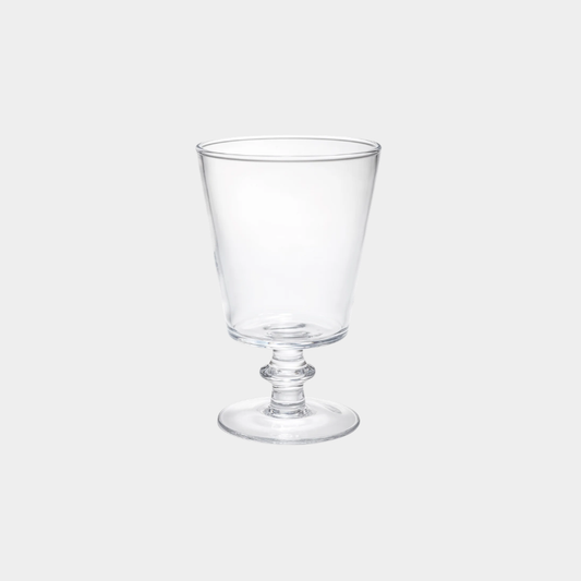 Palmilla Mouth Blown Glass Hurricane, 5.5" x 8.75"