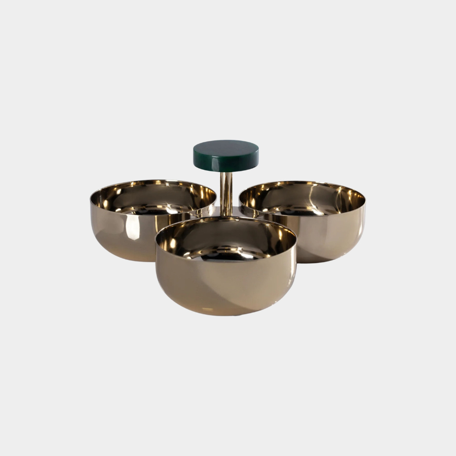 Spiga Stainless Steel Condiment Set