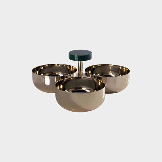 Spiga Stainless Steel Condiment Set