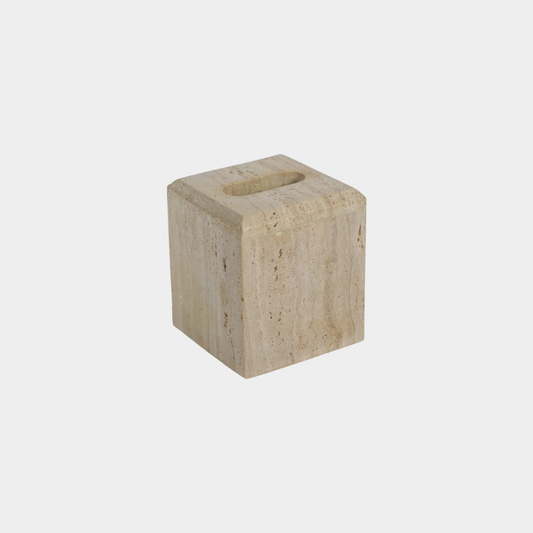 Travertine Marble Tissue Box