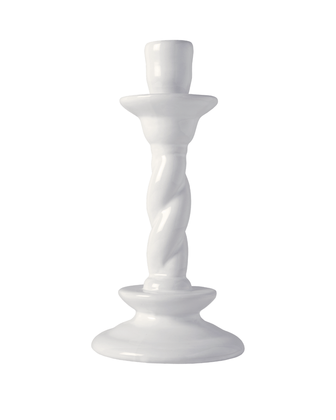 Vela Single Ceramic Candle Holder
