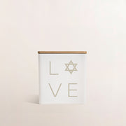 LOVE CANDLE (JEWISH STAR)