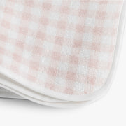 Picnic Gingham Washcloth - Pink