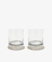 Leo Double Old Fashioned Glasses, Set of 2