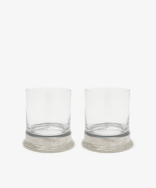 Leo Double Old Fashioned Glasses, Set of 2