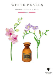 Baobab Collection White Pearls Candle