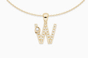 Joujou Diamond A-Z Necklace