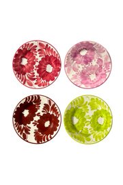 Florita Dessert Plates, Set of 4