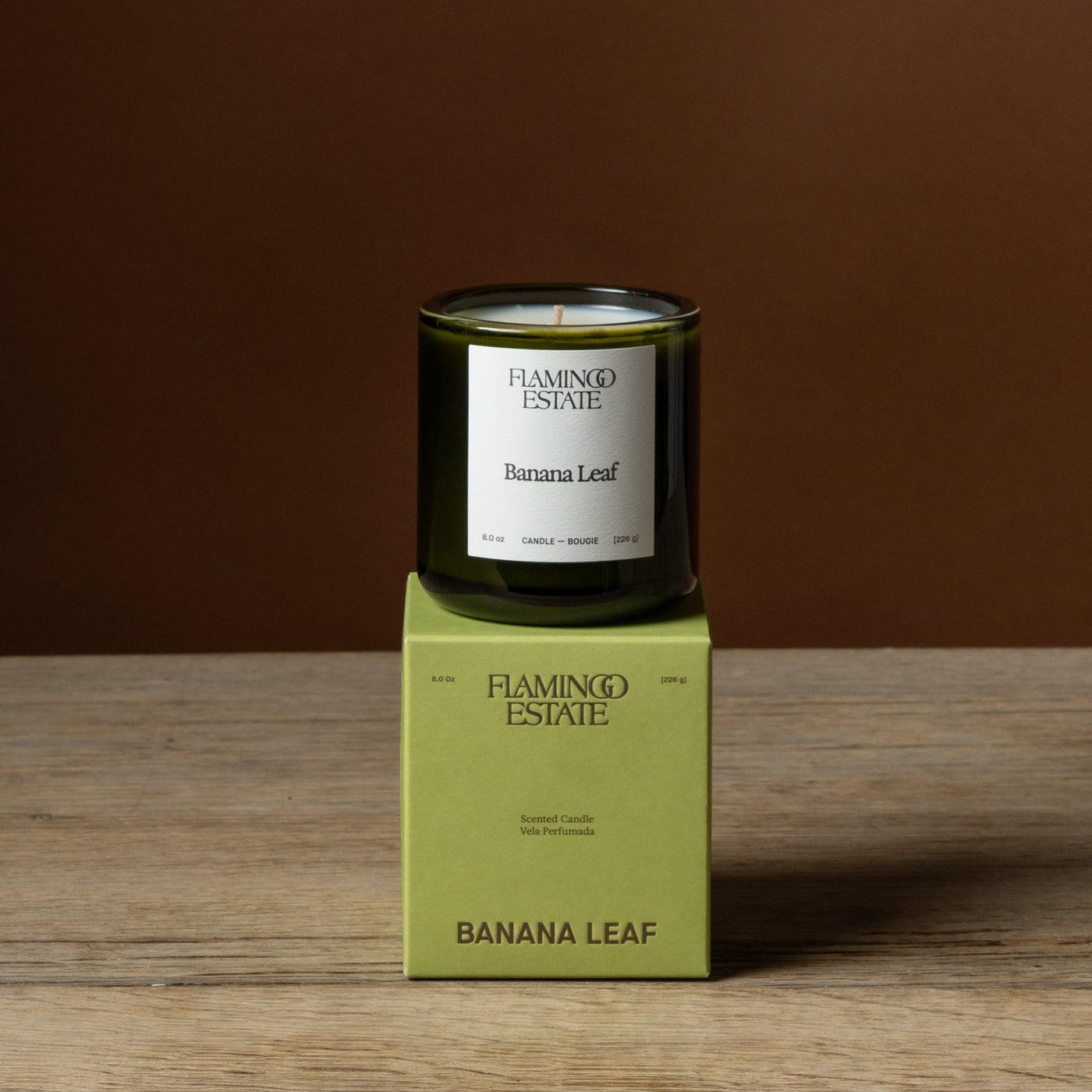 Banana Leaf Candle