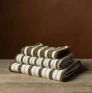 Echo Bath Mat in Caper & Chalk