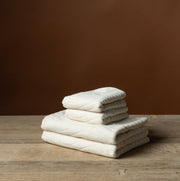 Virginia Hand Towel in Ivory