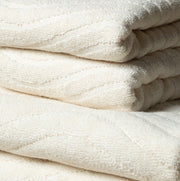 Virginia Hand Towel in Ivory
