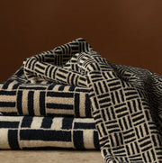 Torrens Hand Towel in Sand & Noir
