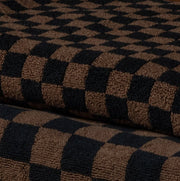 Josephine Hand Towel in Tabac & Noir