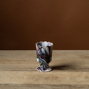 Purple Slag Glass Vase No. 2