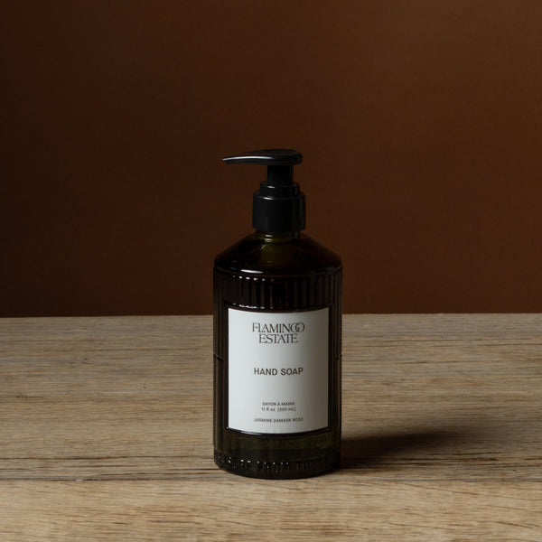 Jasmine Rose Glass Hand Soap