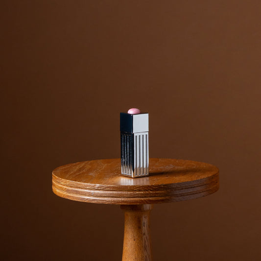 Silver Lipstick Lighter Case
