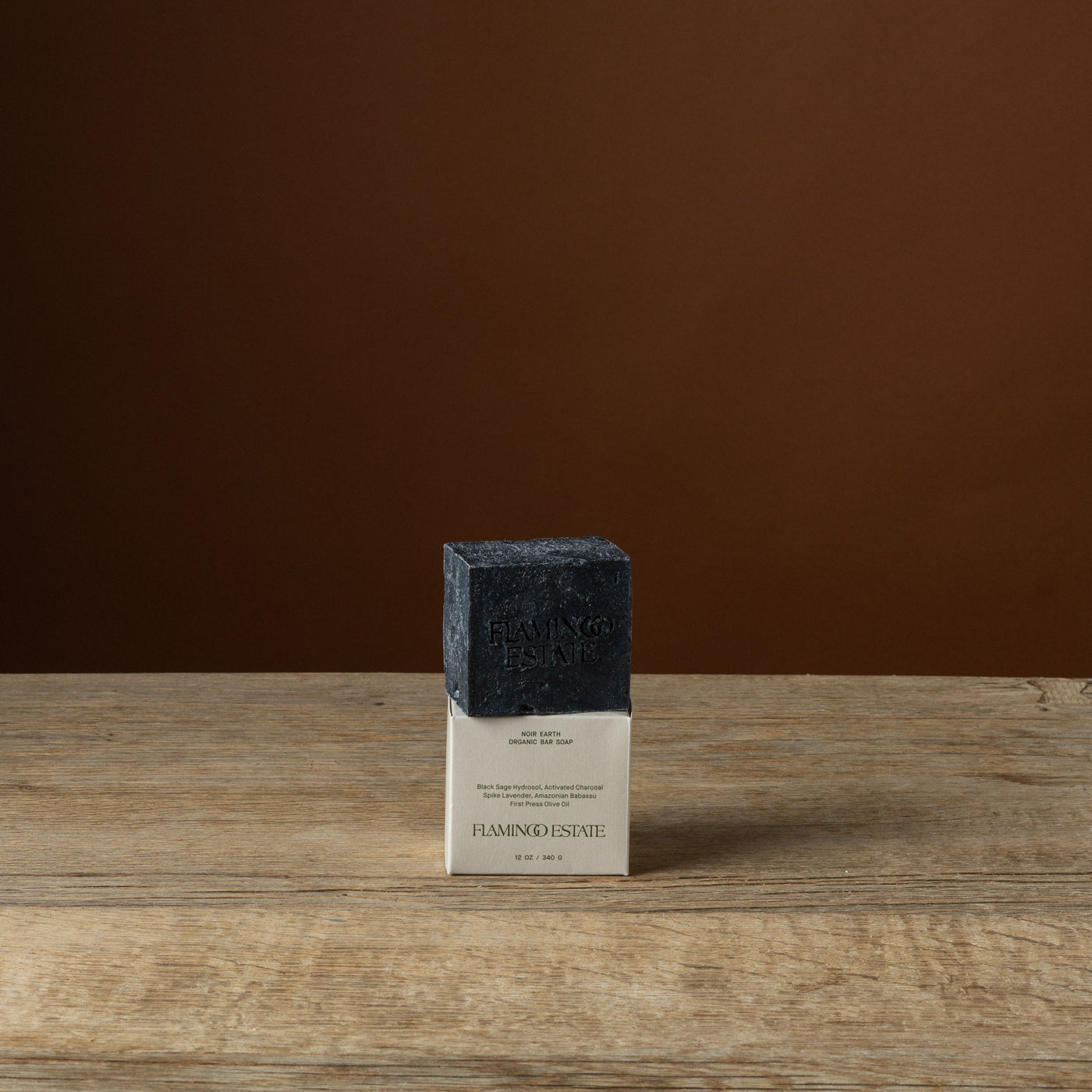 Lavender Activated Charcoal Soap Brick