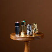 Silver Lipstick Lighter Case