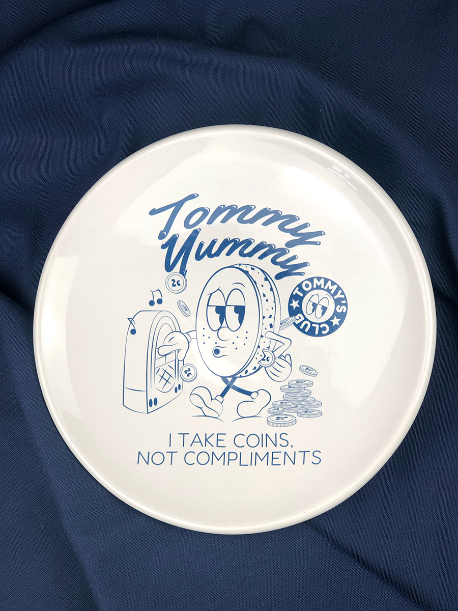 Tommy Yummy Plate - Tommy'sClub