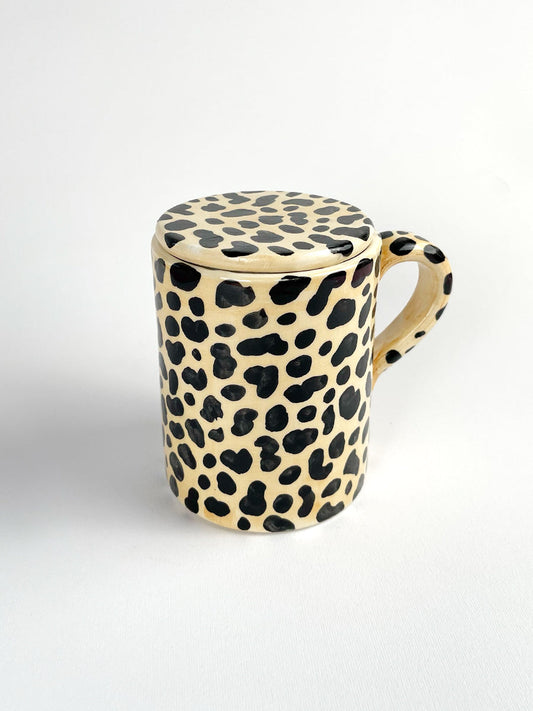 ANIMALIER - Tazza leopardata 10 cm