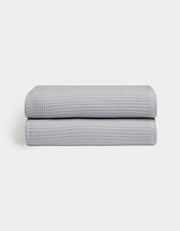 Waffle Bath Towels