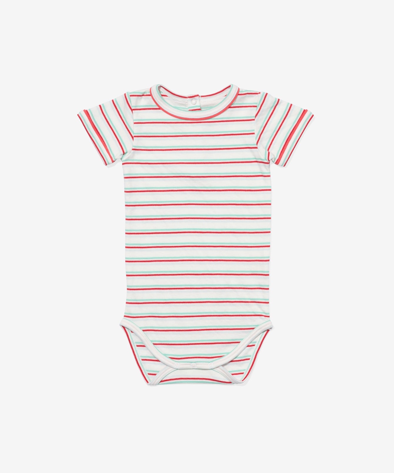 Willie One-piece, Turquoise Triple Stripe