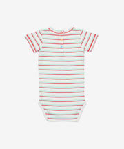 Willie One-piece, Turquoise Triple Stripe