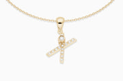 Joujou Diamond A-Z Necklace
