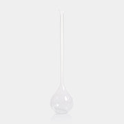 Long Neck Mouth Blown Vase - Teardrop Shaped