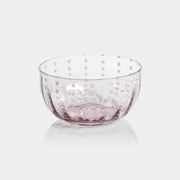 Portofino White Dot Condiment Glass Bowls (Set of 4)