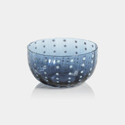 Portofino White Dot Condiment Glass Bowls (Set of 4)
